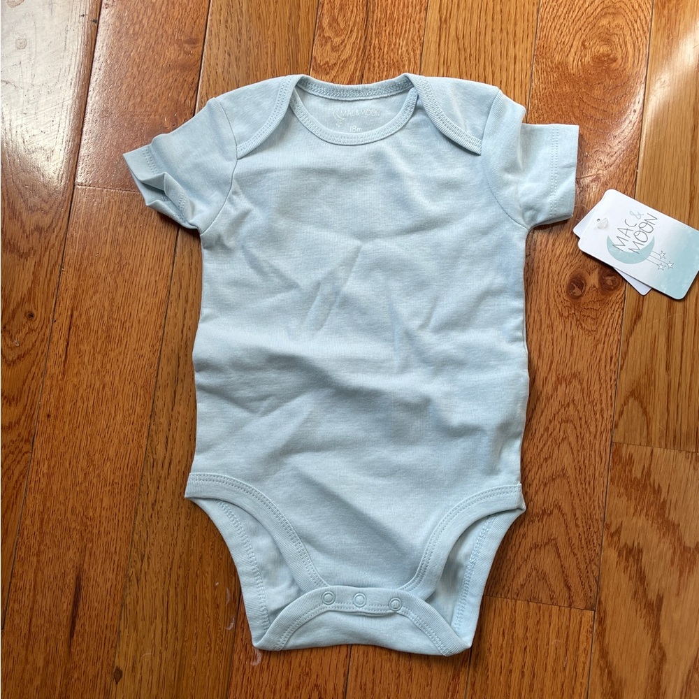 NWT Light Blue Baby Onesie